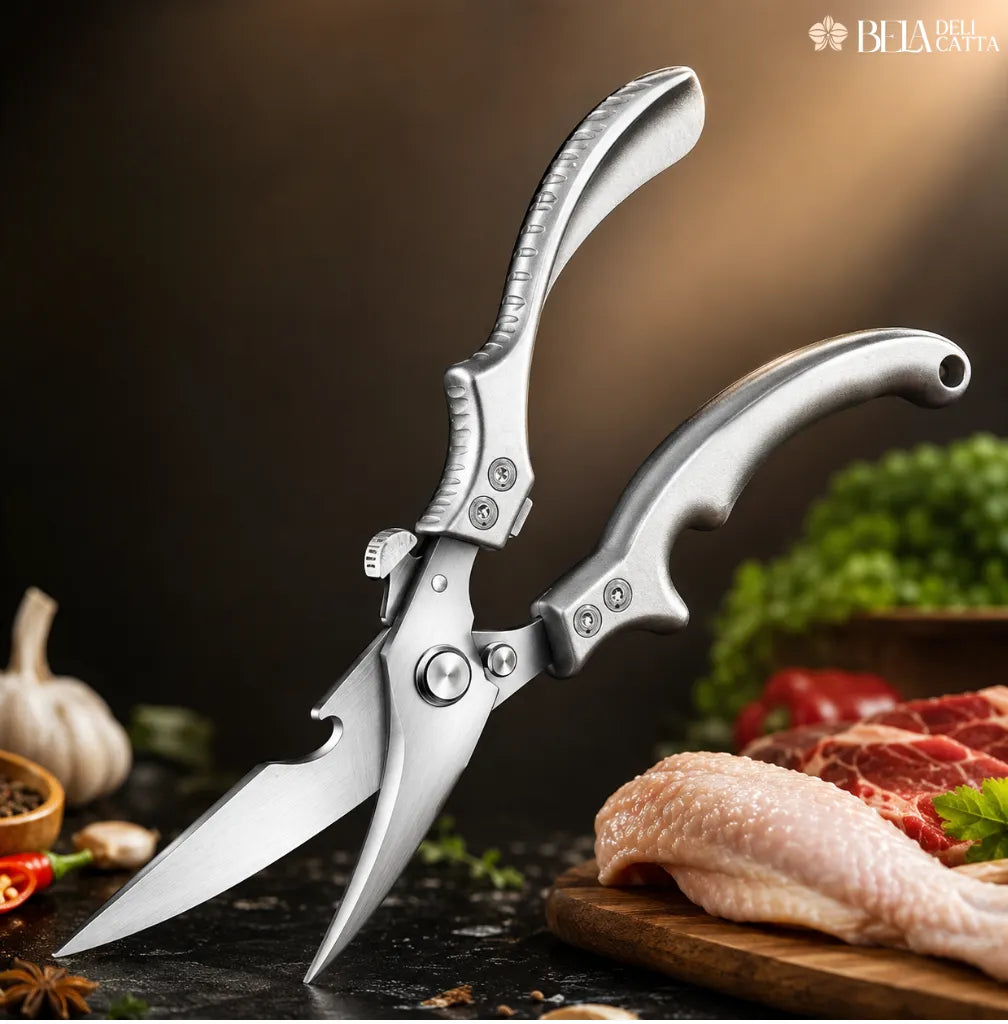 Corte Tudo na Cozinha com Mais Facilidade e Precisão - Tesoura Multiuso