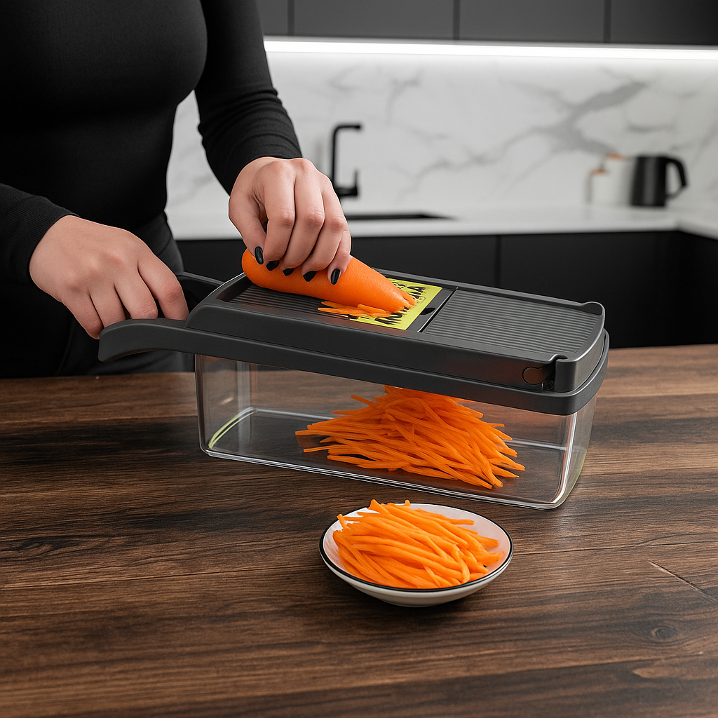 Fatiador Profissional Multiuso - CutMaster Pro Inox 16 em 1 - Aproveite a oferta!