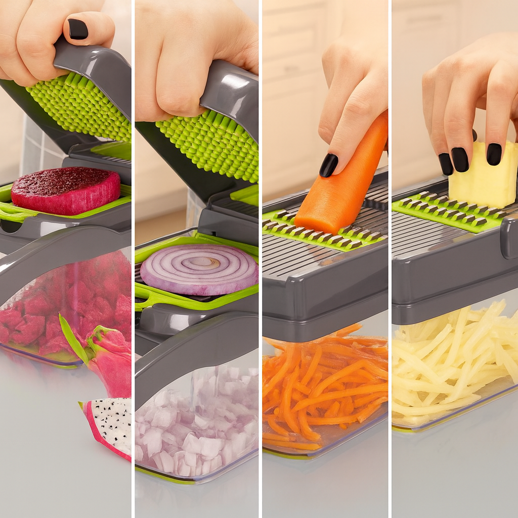 Fatiador Profissional Multiuso - CutMaster Pro Inox 16 em 1 - Aproveite a oferta!