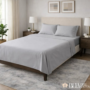 Royal Soft 400 Fios – Jogo de Lençol Queen 3 Peças Micropercal Ponto Palito