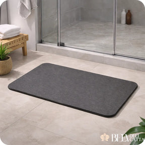 Tapete de Pedra - Seca Instantaneamente e Mantém seu Banheiro Sempre Limpo