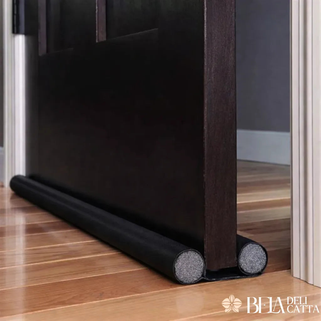 Kit 2 Veda Porta Proteção Protetor de Porta Rolinho Impermeável Duplo 80cm Comprimento Ajustavel