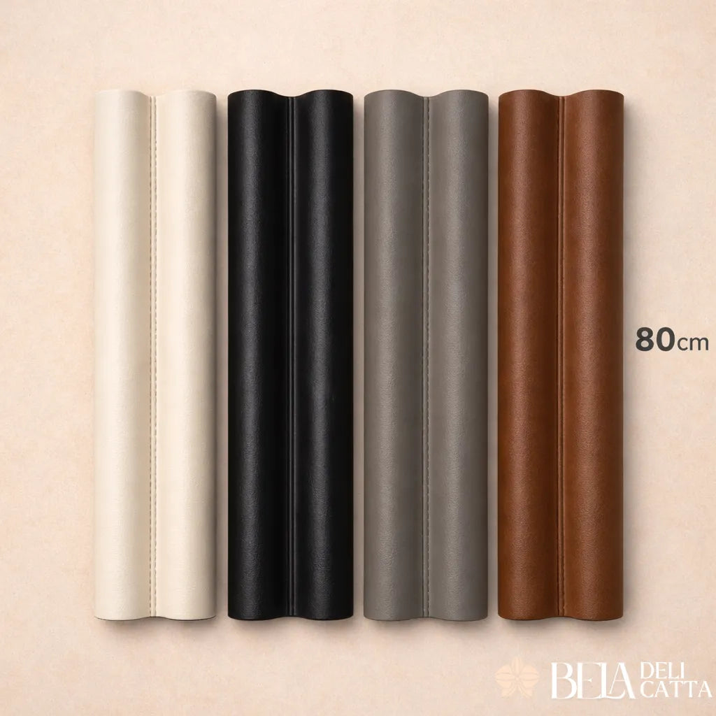 Kit 2 Veda Porta Proteção Protetor de Porta Rolinho Impermeável Duplo 80cm Comprimento Ajustavel