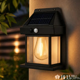 Kit com 2 Luminárias Solares LED | Sensor e 3 Modos -  IP65