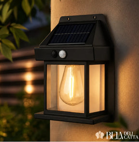 Kit com 2 Luminárias Solares LED | Sensor e 3 Modos -  IP65