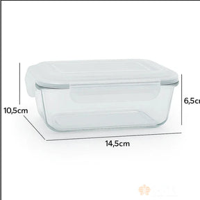 GlassFit – Potes de Vidro com Vedação Premium 370ml - Preço Promocional