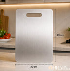 SteelChef | Tábua de Corte Inox Premium para Cozinha Moderna