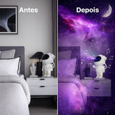Projetor Astronauta com Som e Luz - Estrelito - Bela Delicatta