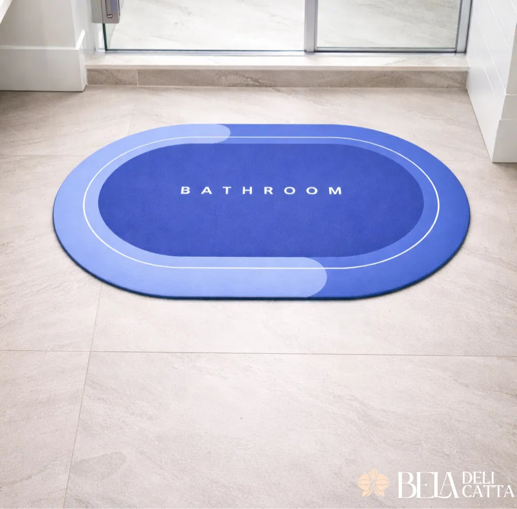 Tapete de Banheiro Antiderrapante e Absorvente