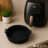 Forma de Silicone para Air Fryer e Forno – Antiaderente e Reutilizável
