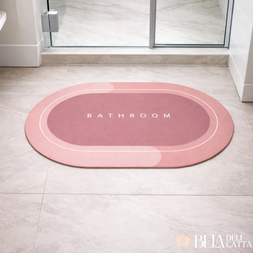 Tapete de Banheiro Antiderrapante e Absorvente