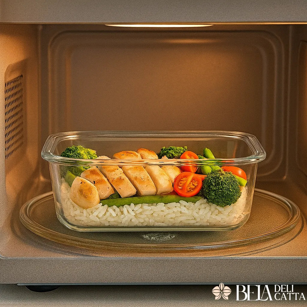 GlassFit – Potes de Vidro com Vedação Premium 370ml - Preço Promocional