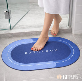 Tapete de Banheiro Antiderrapante e Absorvente