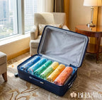 Kit com 10 Sacos a Vácuo para Viagem e Organização - Preço Promocional! - Bela Delicatta