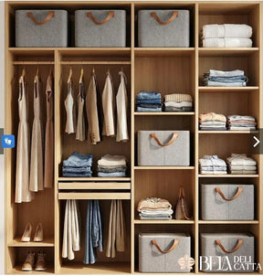 Caixa Organizadora Dobrável SoftBox para Guarda-Roupas e Armários - Preço Promocional!!!