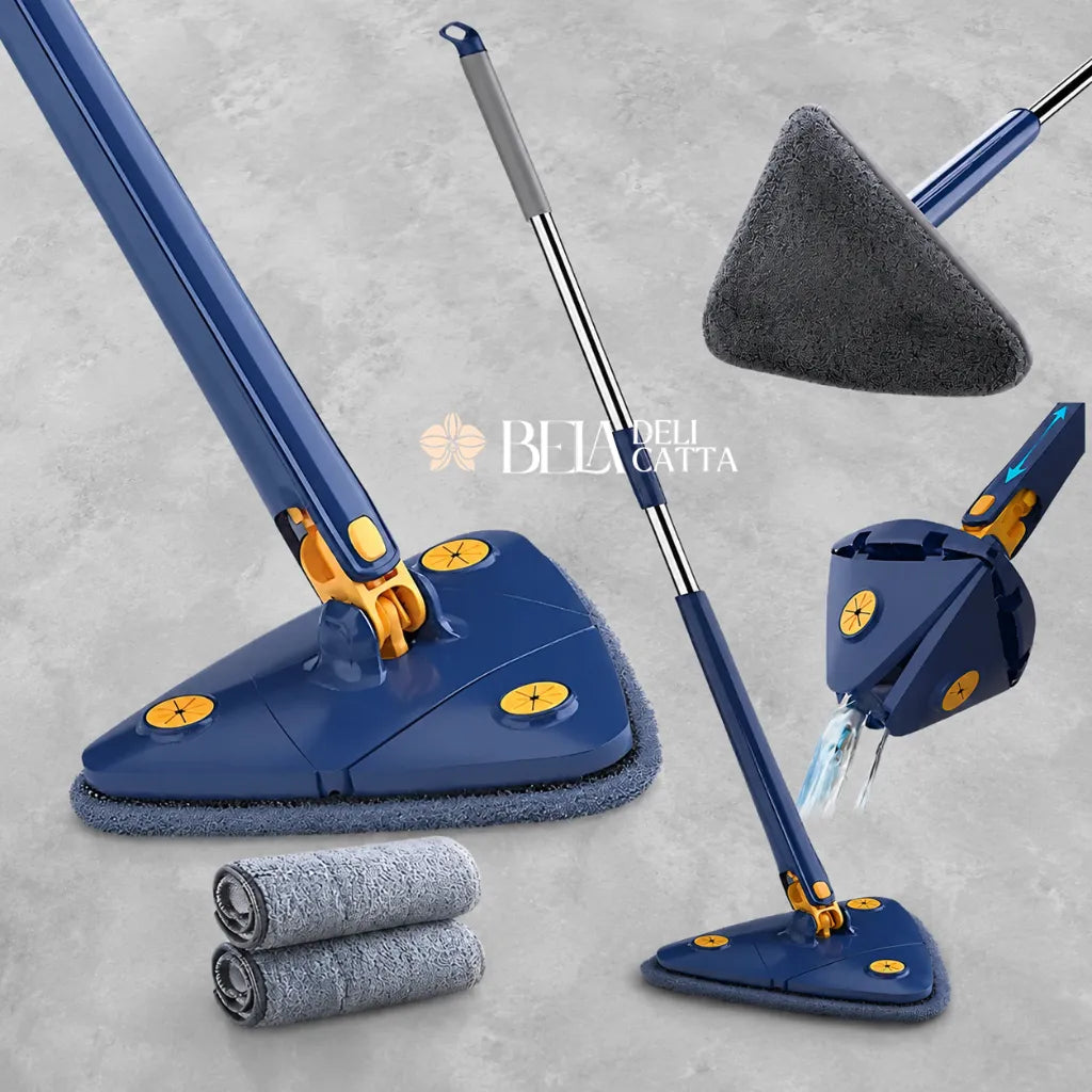 Mop GiroMax 360° Auto Torção | Limpeza Completa Sem Esforço - + Brinde
