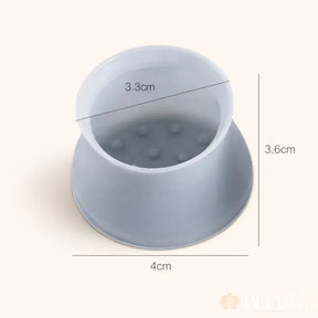 KIT 12 Protetores de Silicone para Pés de Cadeira e Mesa | Antirrisco e Antirruído
