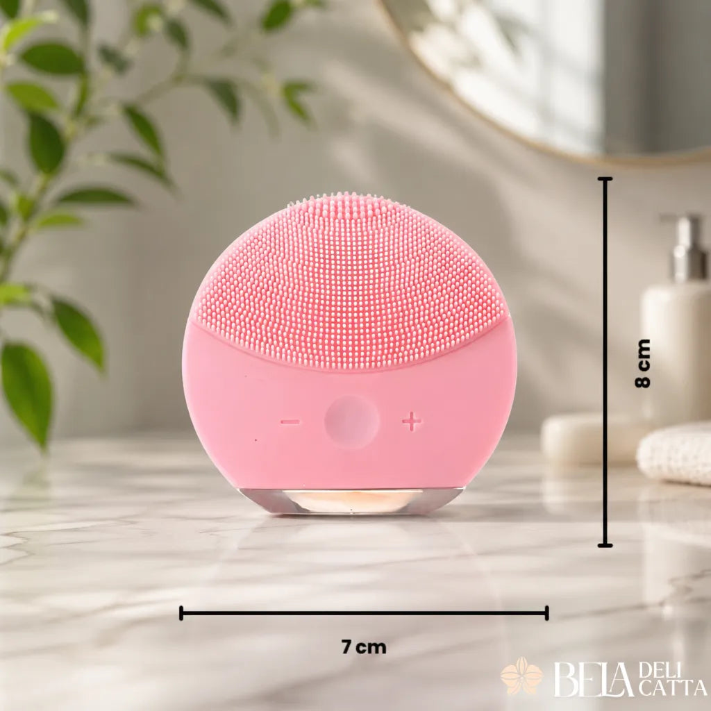 Esponja Facial Elétrica de Silicone para Pele Limpa e Radiante - Preço Promocional!