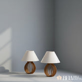 Abajur Clássico com Cúpula – Kit 2 Unidades - Preço Promocional!!!