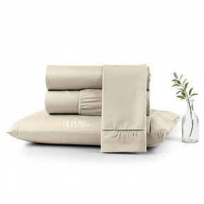 Royal Soft 400 Fios – Jogo de Lençol Queen 3 Peças Micropercal Ponto Palito