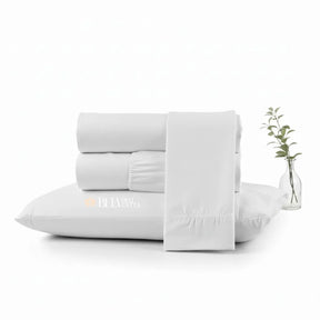 Royal Soft 400 Fios – Jogo de Lençol Queen 3 Peças Micropercal Ponto Palito