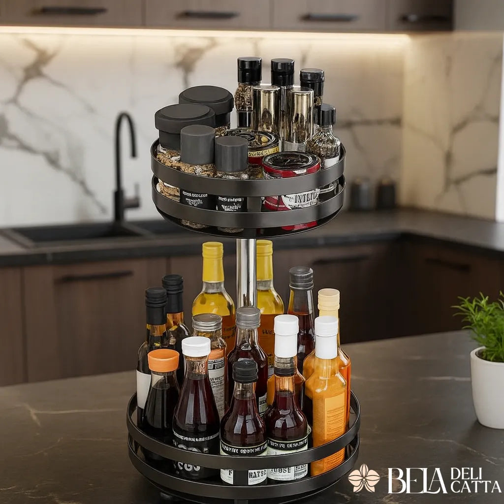 Prateleira Rotativa 360° Multiuso - LuxSpin