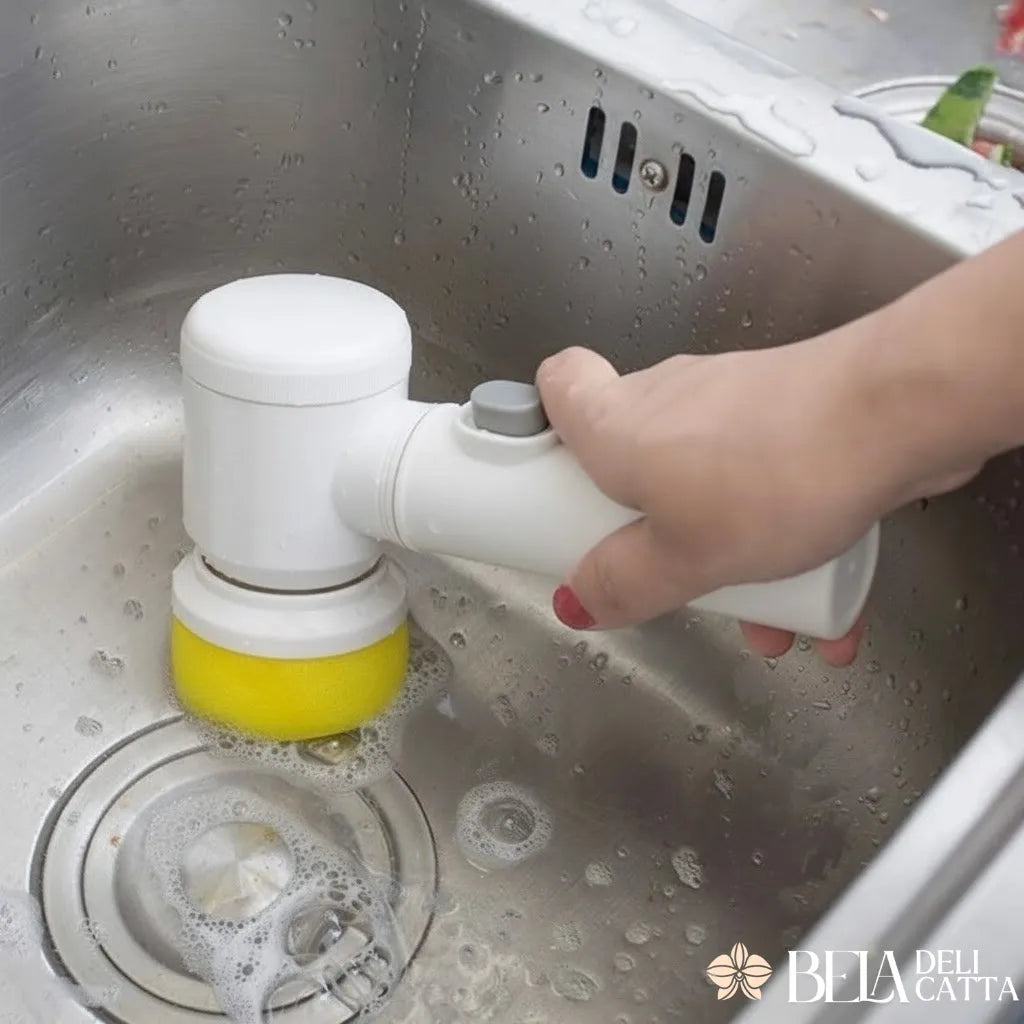 Escova Elétrica de Limpeza  5 em 1 - Multiclean - Leve 2 brindes!!!