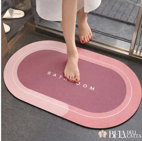 Tapete de Banheiro Antiderrapante e Absorvente