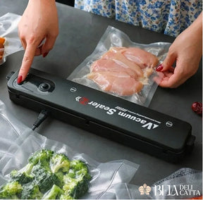 Seladora à Vácuo para Armazenar Alimentos com Máxima Conservação + BRINDE! - Bela Delicatta