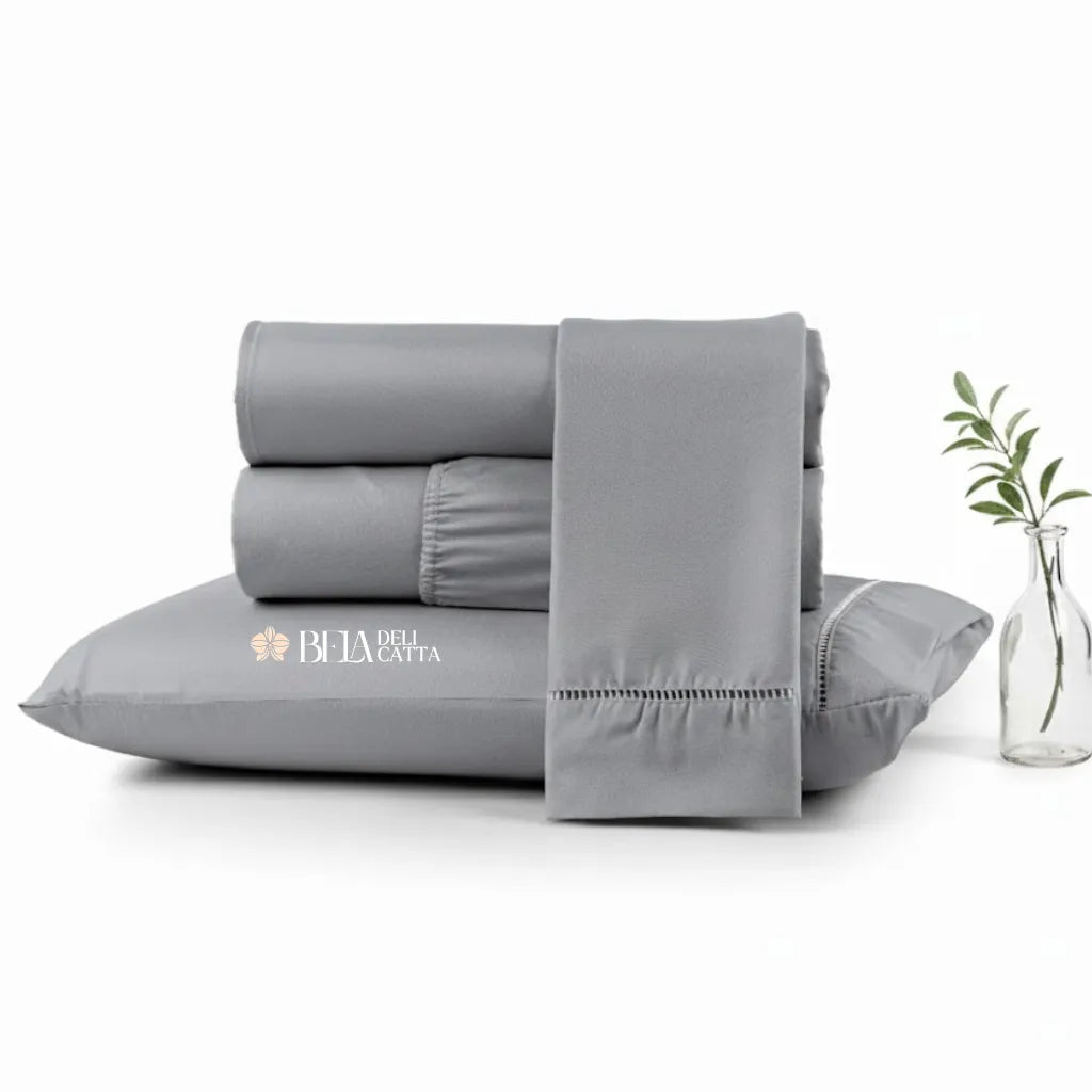 Royal Soft 400 Fios – Jogo de Lençol Queen 3 Peças Micropercal Ponto Palito