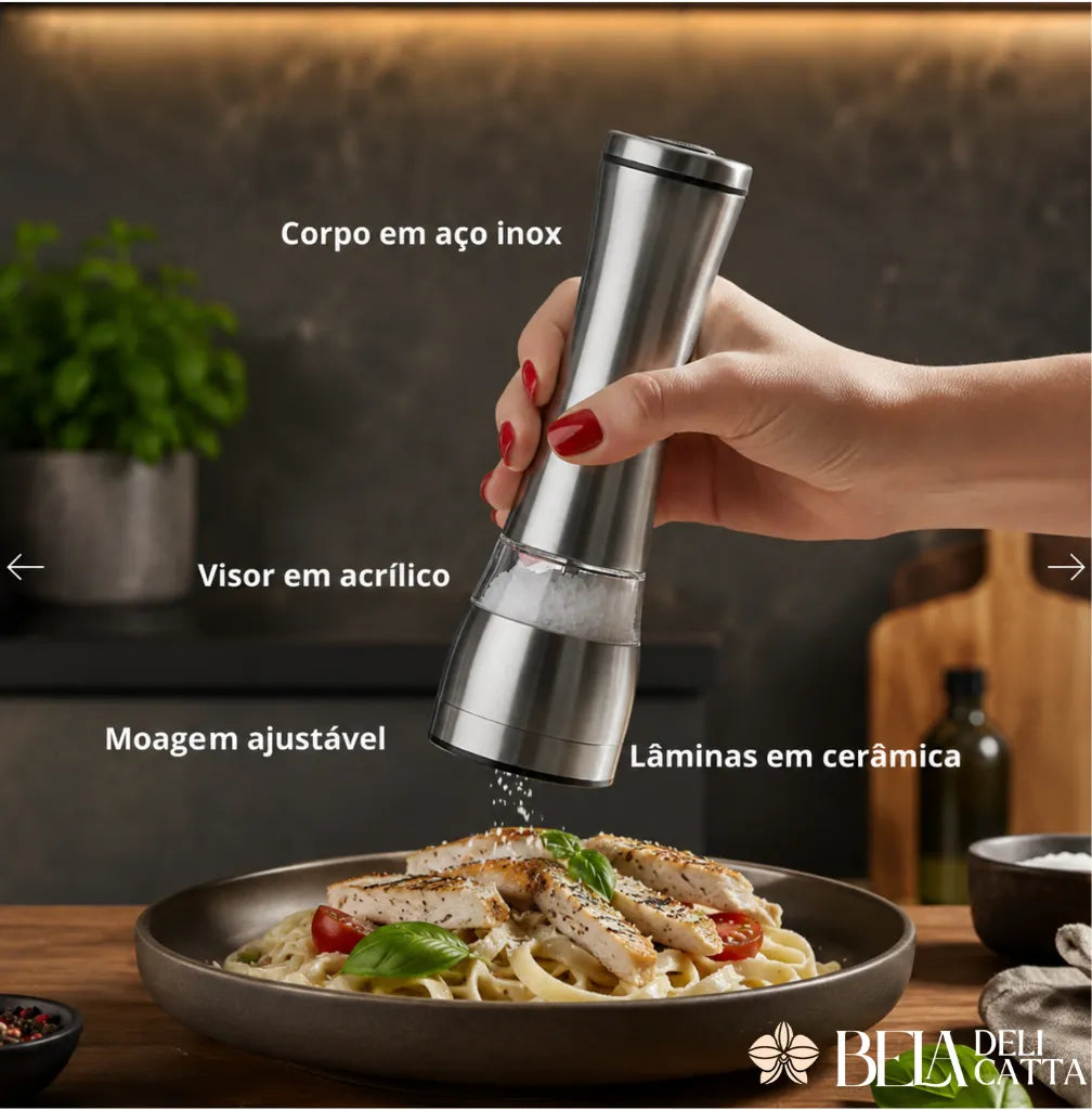 Moa na Hora e Deixe Suas Receitas Muito Mais Saborosas - Moedor Spice Pro