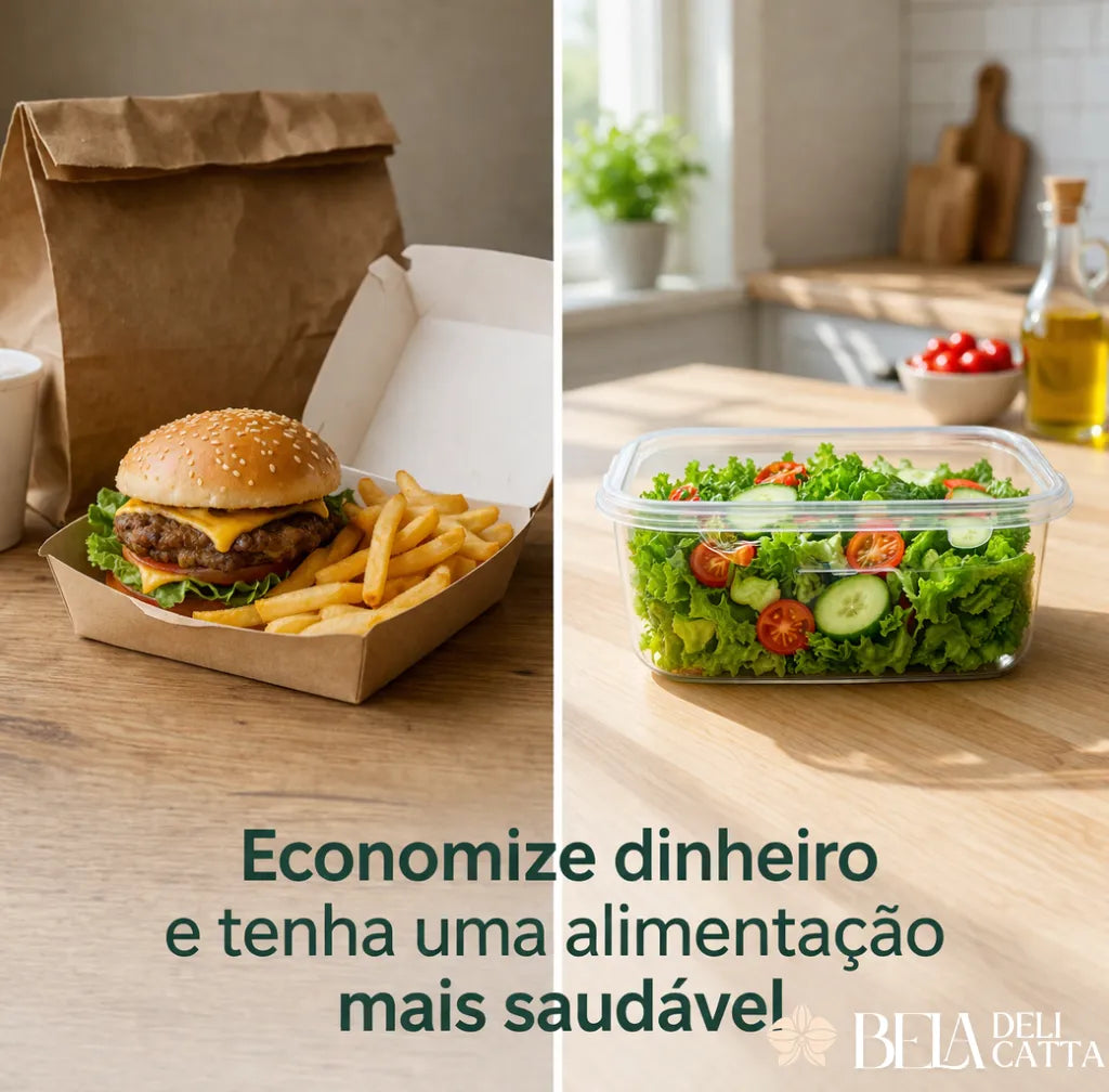 Kit Marmitas 800ml com Trava Hermética – Organize sua Alimentação Sem Esforço