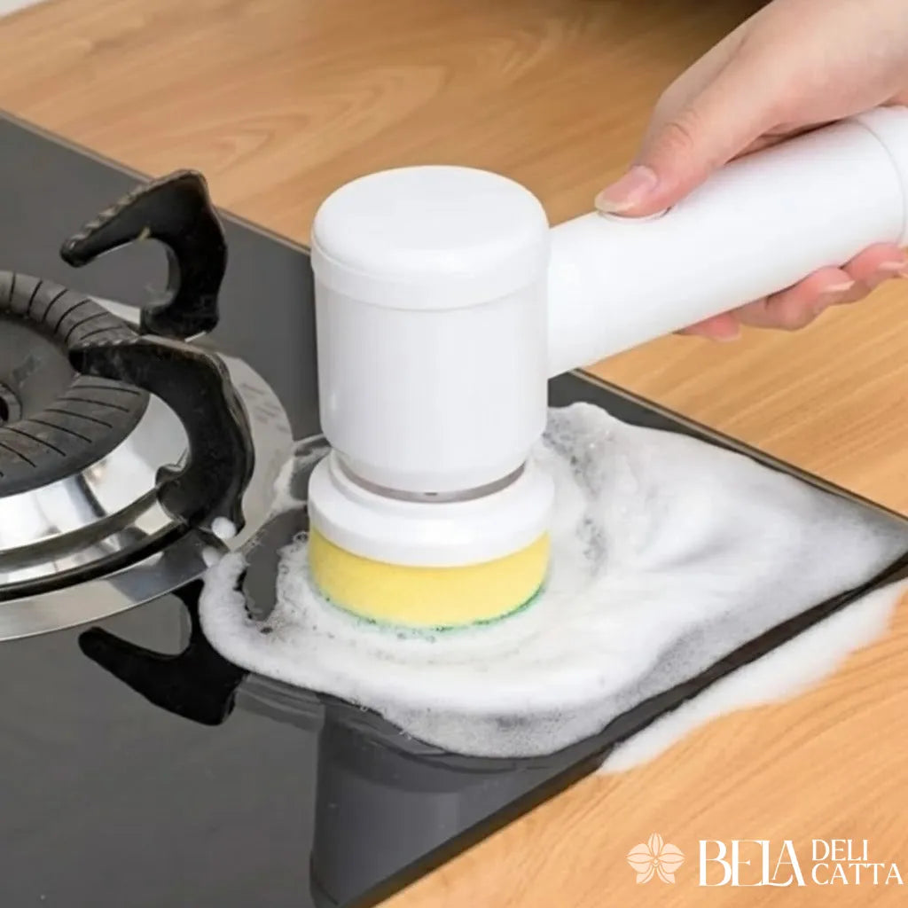 Escova Elétrica de Limpeza  5 em 1 - Multiclean - Leve 2 brindes!!!