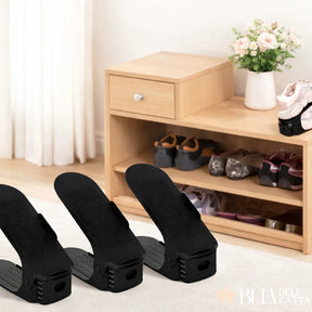 Organizador de Sapatos Ajustável Preto | Economize Espaço no Armário [Compre 5 Leve 10]
