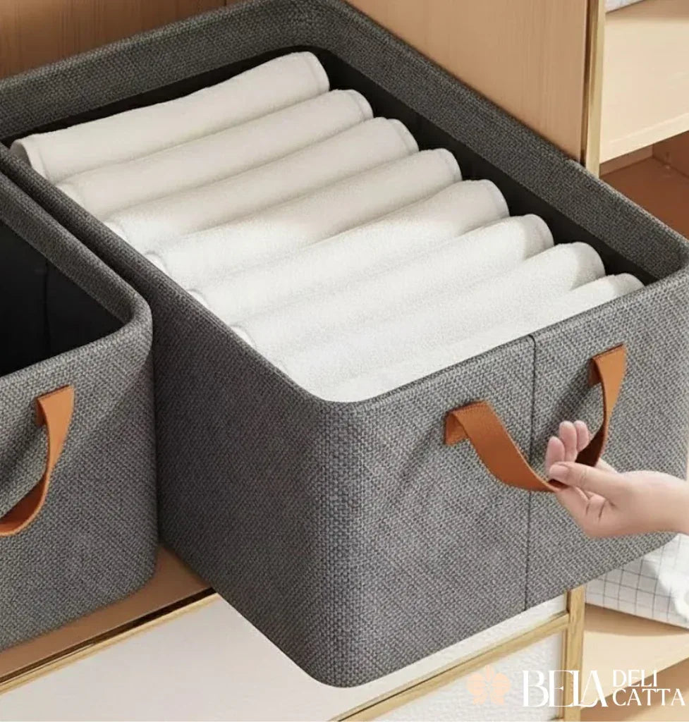 Caixa Organizadora Dobrável SoftBox para Guarda-Roupas e Armários - Preço Promocional!!!