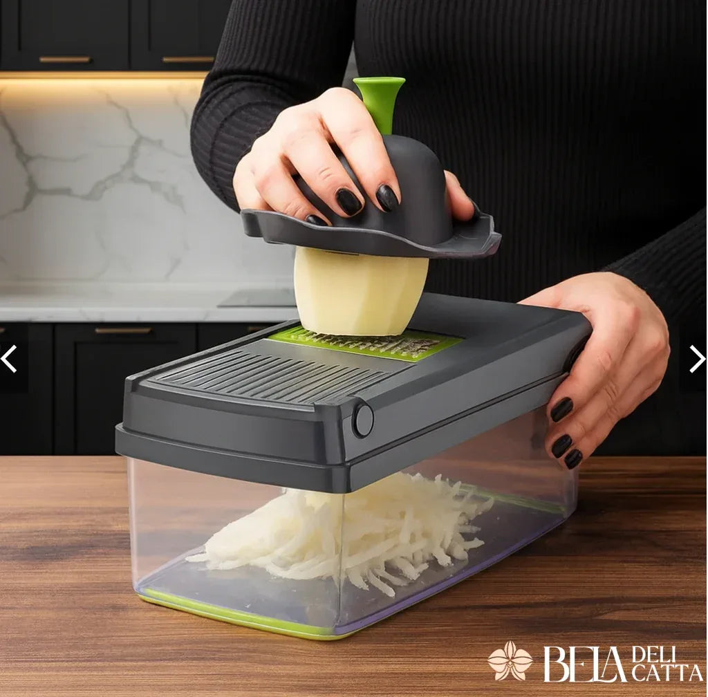 Fatiador Profissional Multiuso - CutMaster Pro Inox 16 em 1 - Aproveite a oferta! - Bela Delicatta