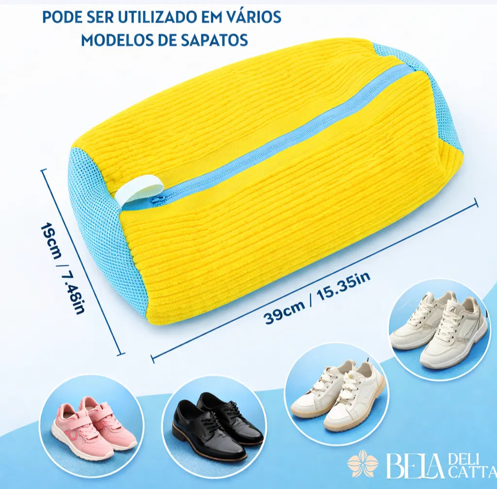 WashGuard - Saco Protetor para Lavar Sapatos na Máquina