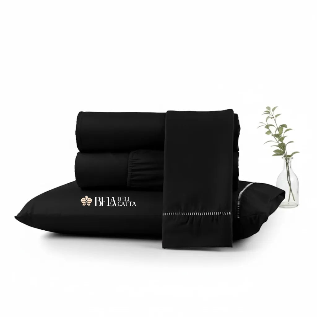 Royal Soft 400 Fios – Jogo de Lençol Queen 3 Peças Micropercal Ponto Palito