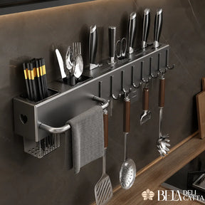 Organizador de Cozinha Multifuncional - Mais Espaço e Menos Bagunça