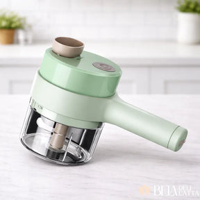 Cortador e Triturador Elétrico 4 em 1 Sem Fio 200ml