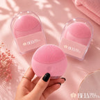Esponja Facial Elétrica de Silicone para Pele Limpa e Radiante - Preço Promocional!