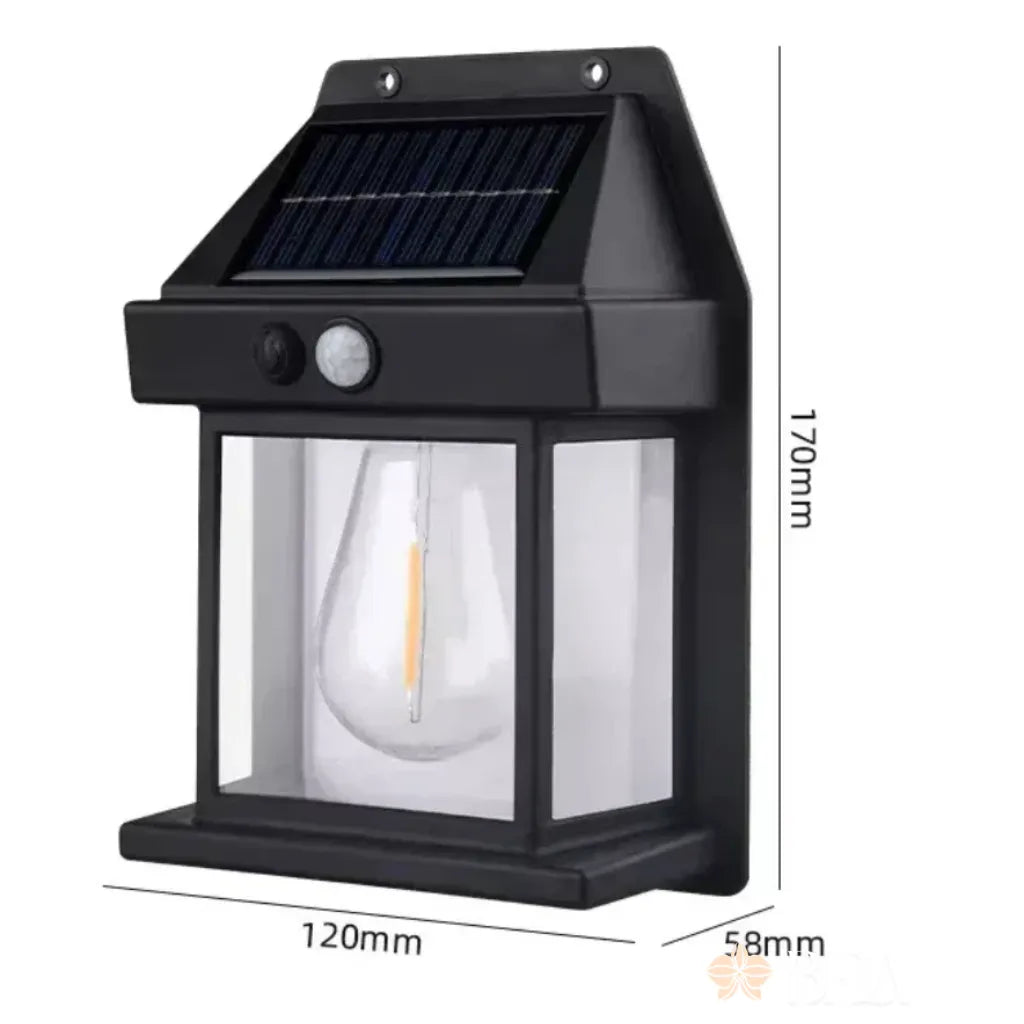 Kit com 2 Luminárias Solares LED | Sensor e 3 Modos -  IP65