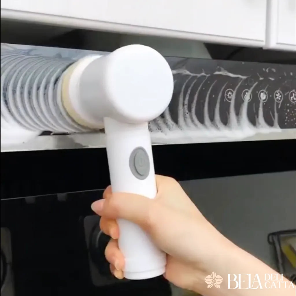 Escova Elétrica de Limpeza  5 em 1 - Multiclean - Leve 2 brindes!!!