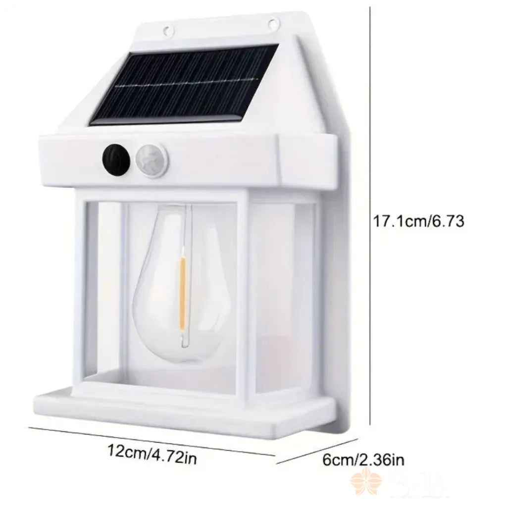 Kit com 2 Luminárias Solares LED | Sensor e 3 Modos -  IP65