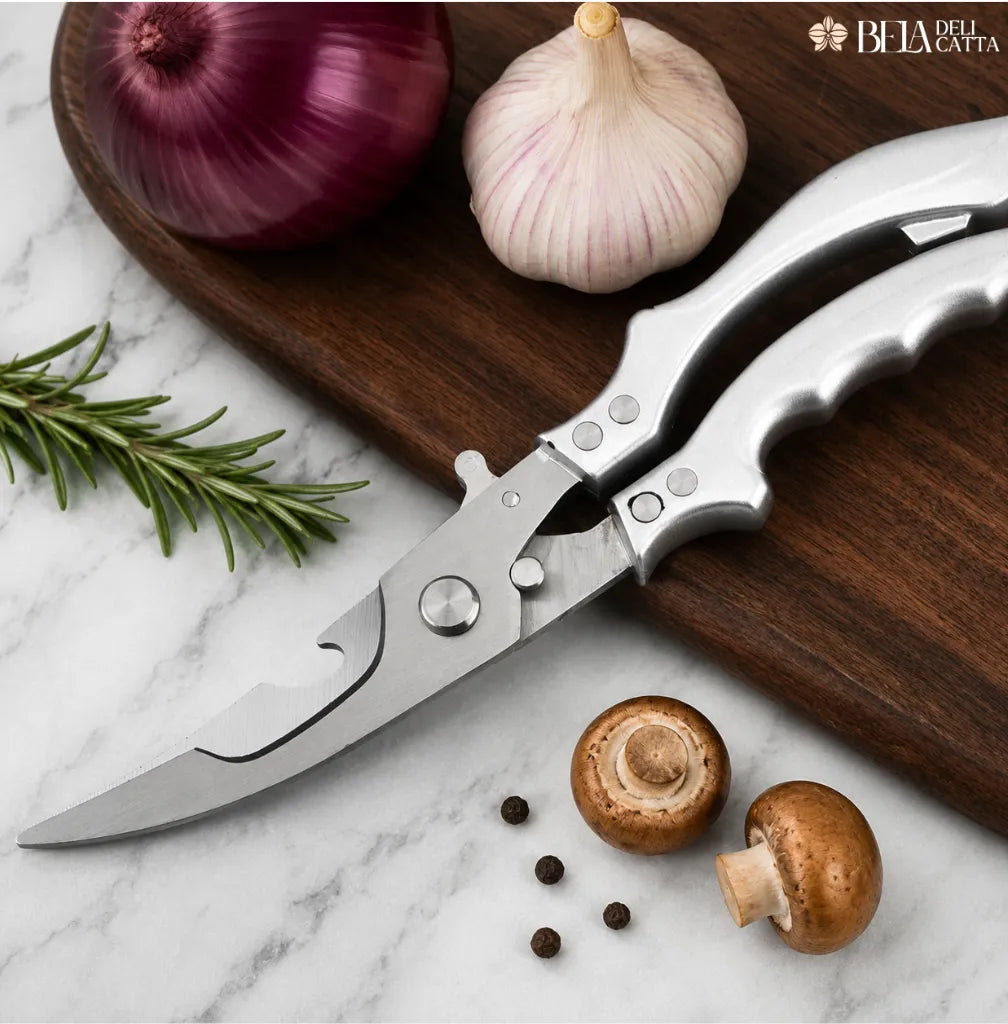 Corte Tudo na Cozinha com Mais Facilidade e Precisão - Tesoura Multiuso