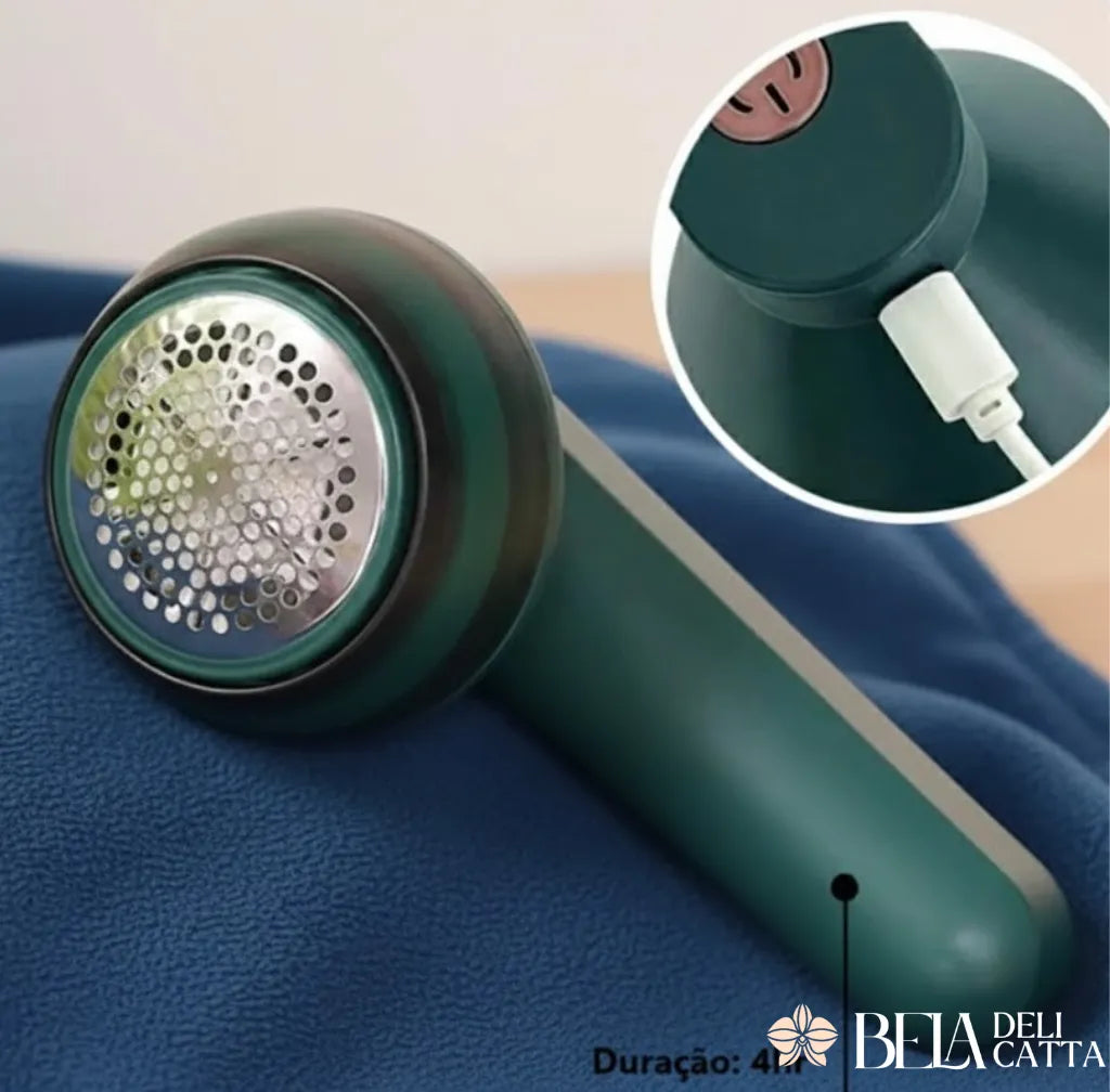 Papa Pêlo – Removedor Elétrico de Fiapos para Roupas