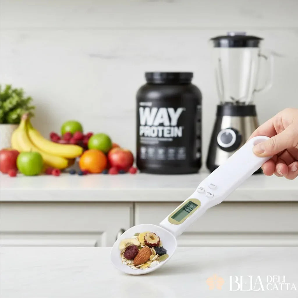 Colher Medidora Digital de Alta Precisão até 500g - ÚLTIMAS UNIDADES!!! - Bela Delicatta