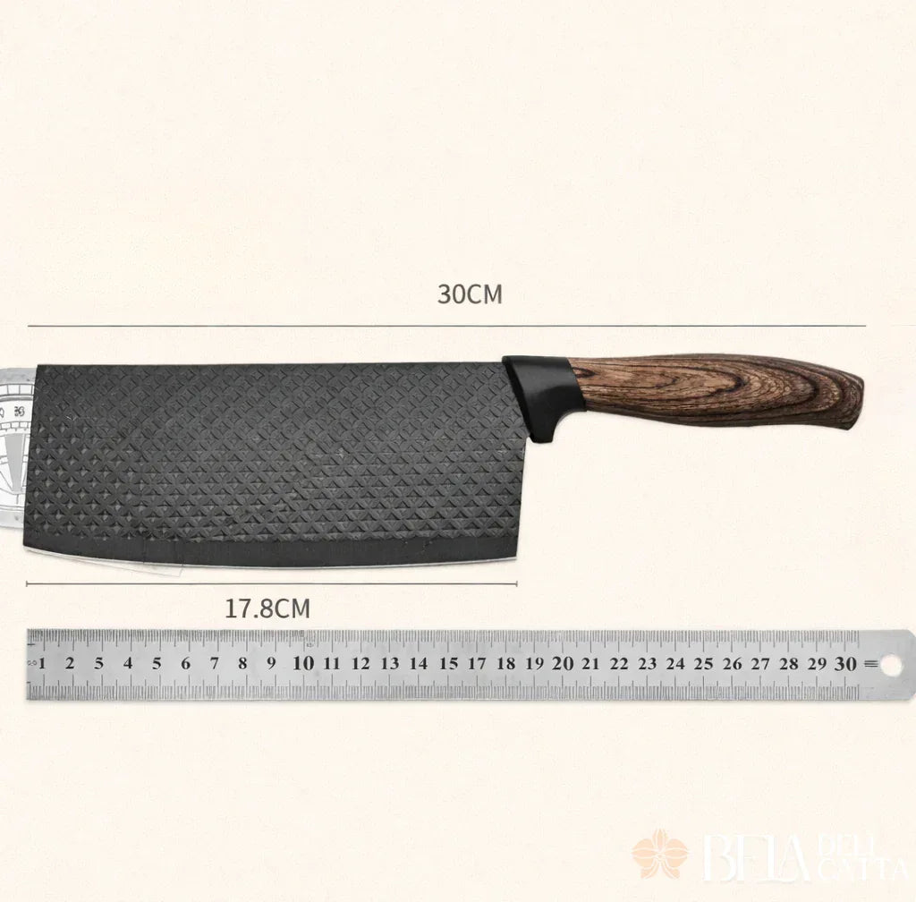 Conjunto de Facas Inox 6 Peças Antiaderente para Cozinha e Churrasco - Bela Delicatta