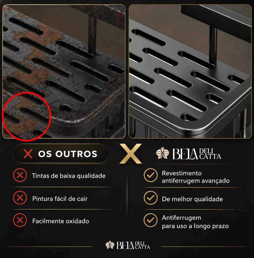 LuxeShelf™ | Organização Premium Sem Furação