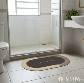 Tapete de Banheiro Antiderrapante e Absorvente